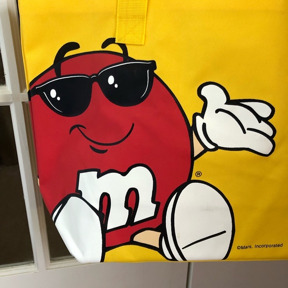 Adorable M&M tote bag circa early ‘90’s - Picture 2 of 6